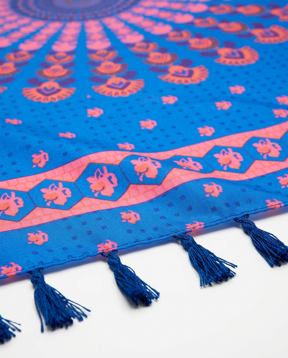 Noor Azure Tribal Sarong