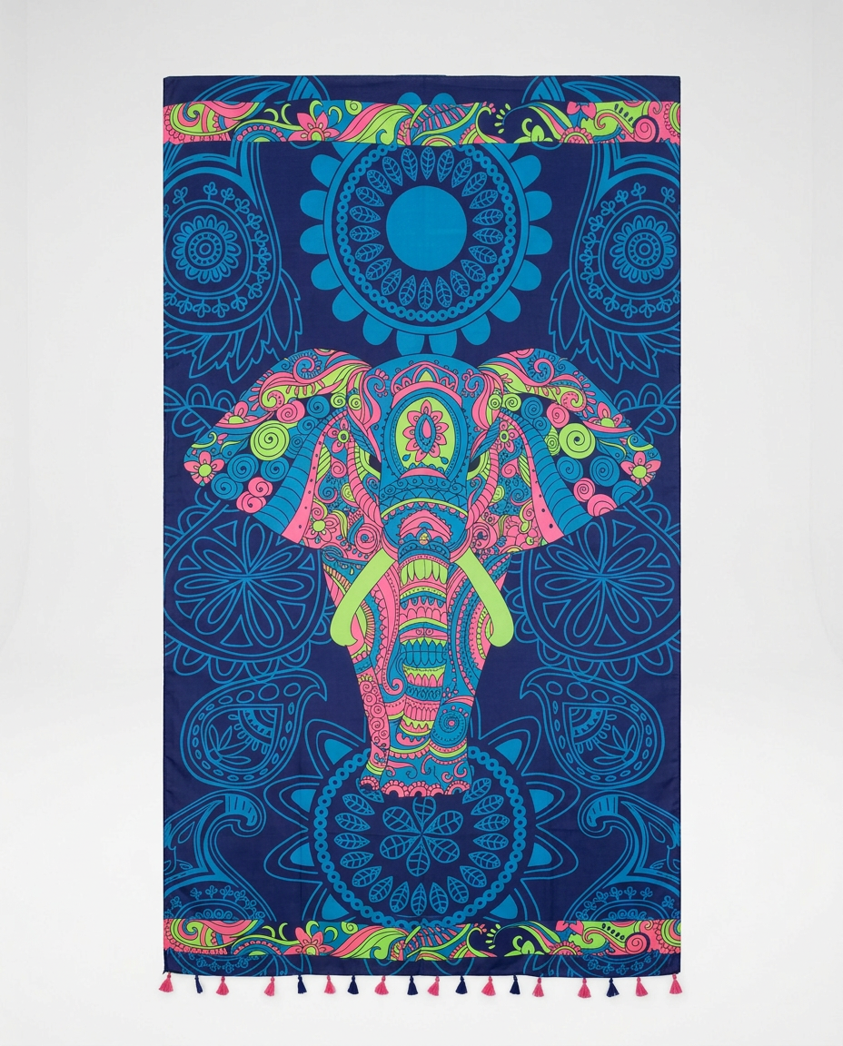Noor Cobalt Dream Sarong