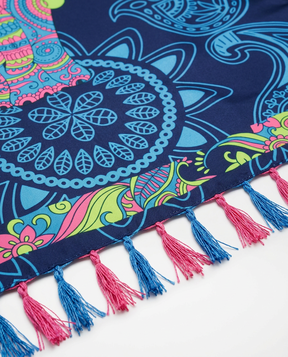 Noor Cobalt Dream Sarong