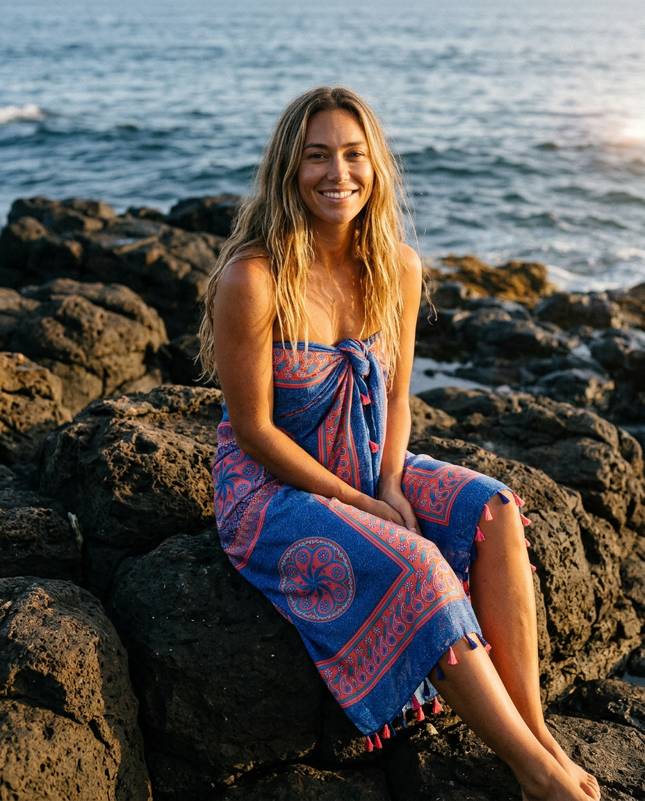 Noor Ocean Medallion Sarong