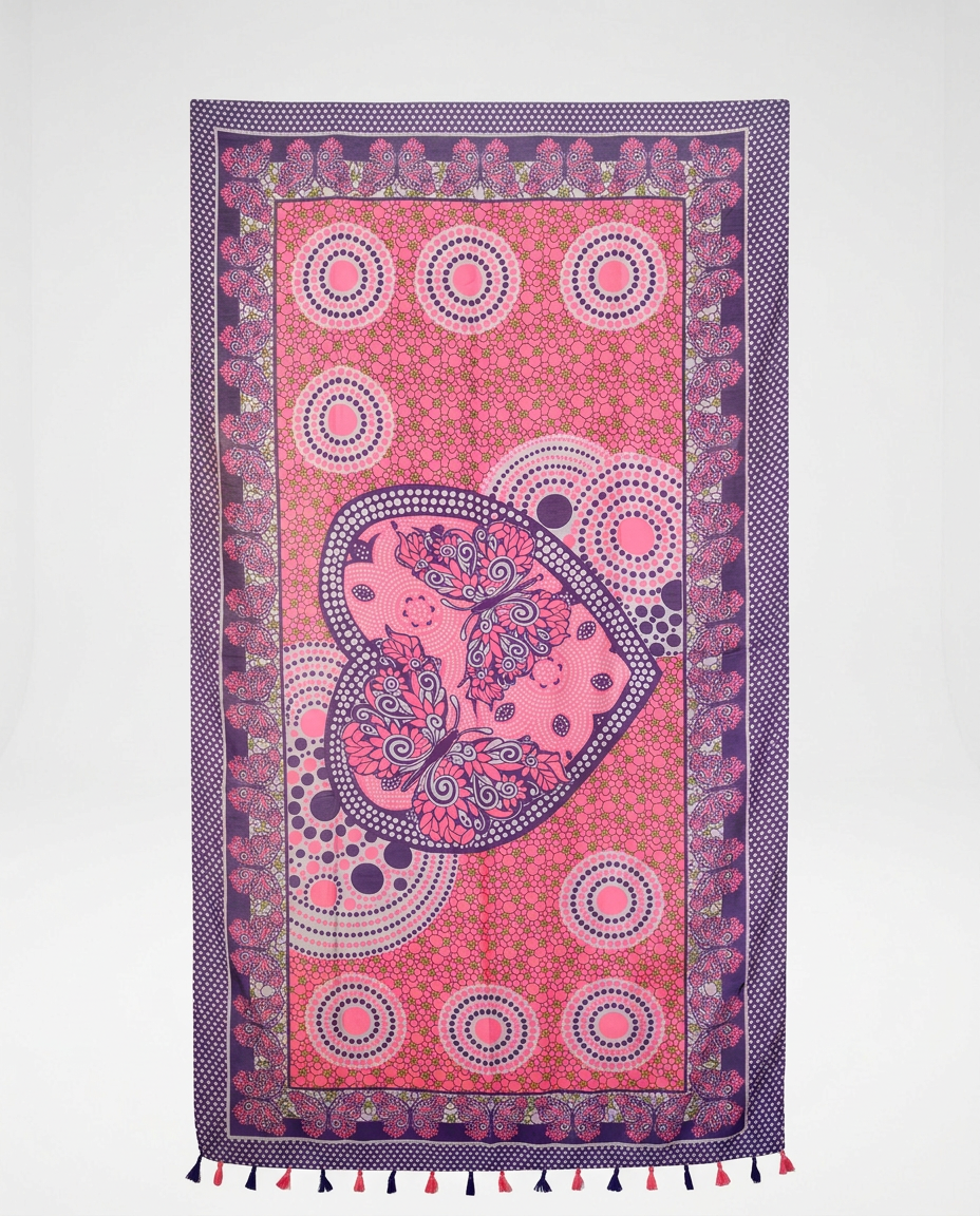 Noor Rose Mandala Sarong
