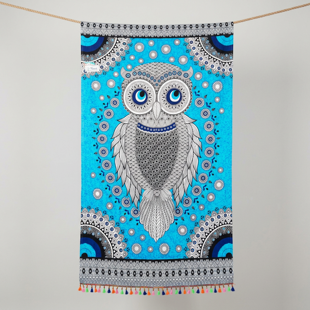 Sacred Owl Beach Sarong