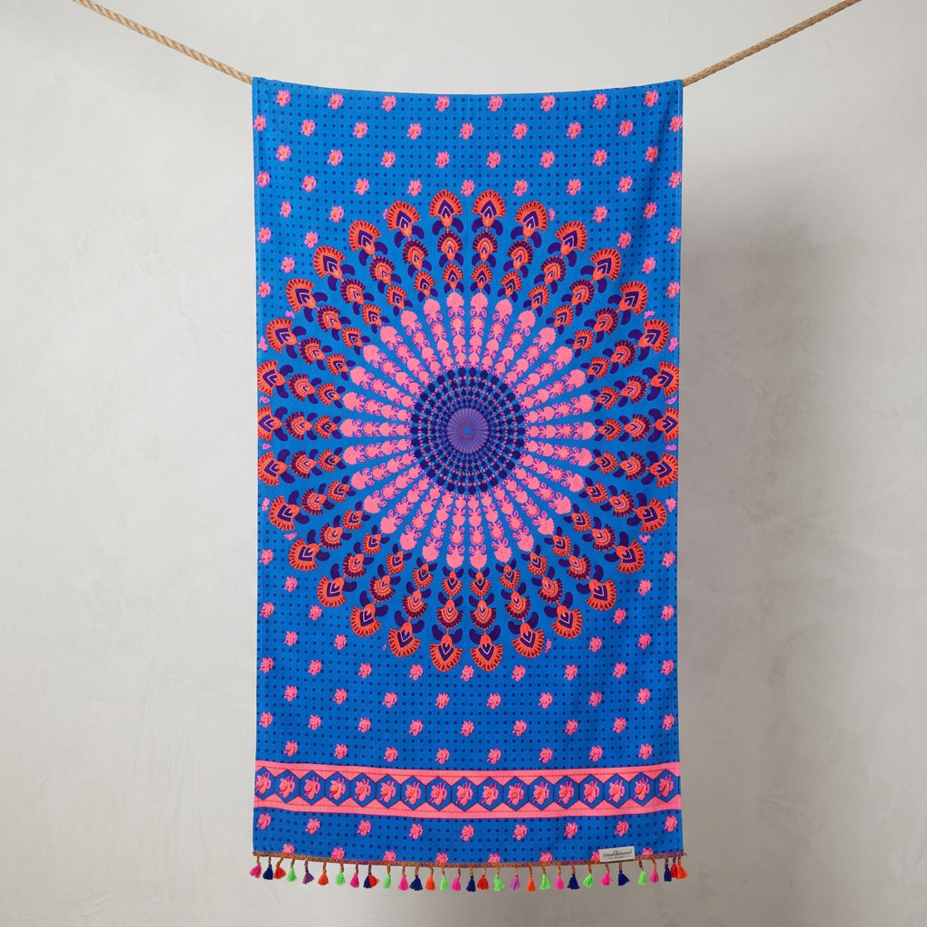 Solar Mandala Beach Pareo