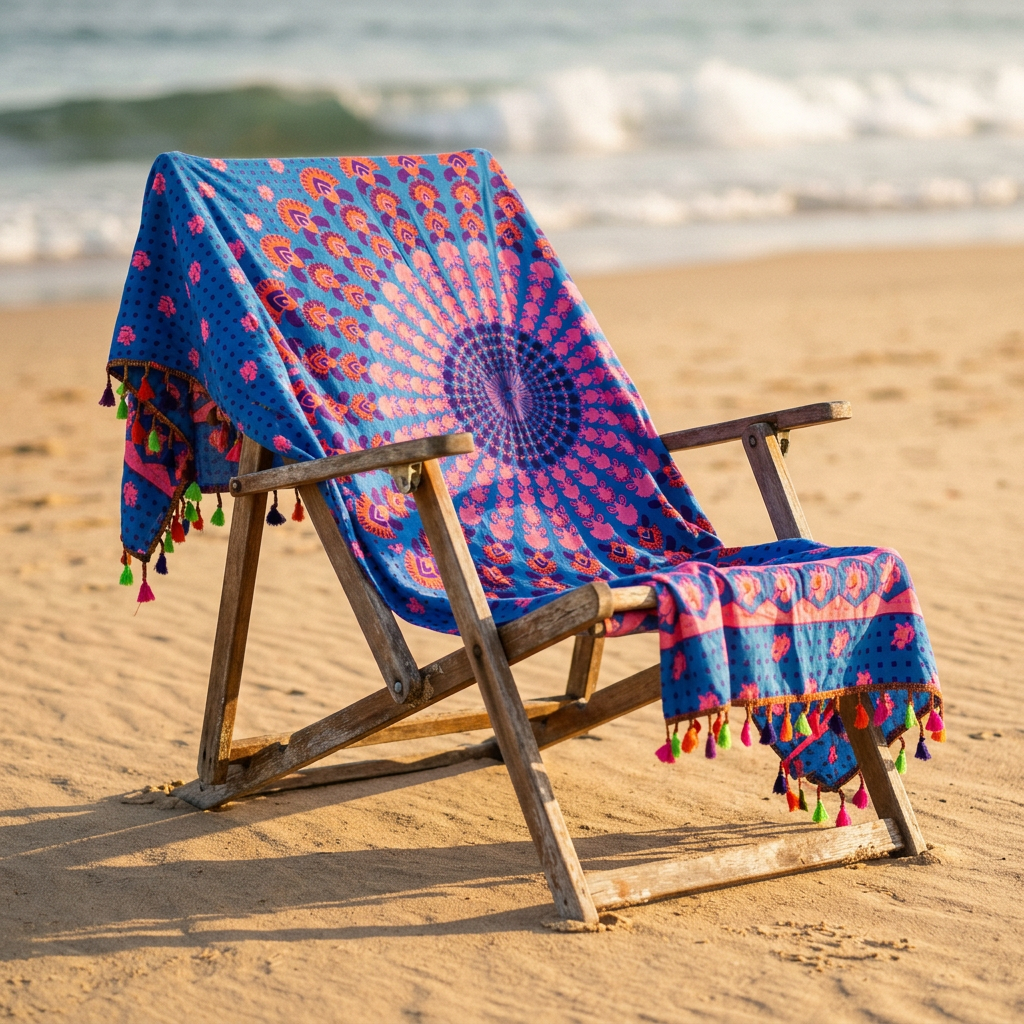 Solar Mandala Beach Pareo